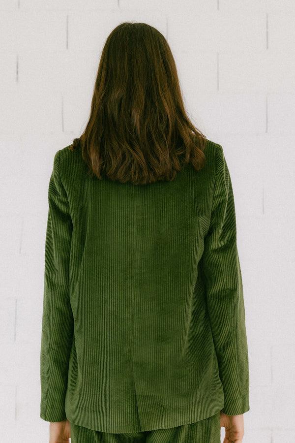 Triana By C Blazer TURIN VERDE PANA Tienda