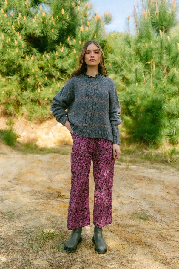 Triana By C Pantalón MILLET mancha grafito-pink COMPRAR AHORA