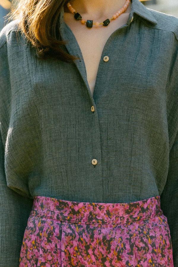 Triana By C Pantalón MILLET mancha grafito-pink COMPRAR AHORA