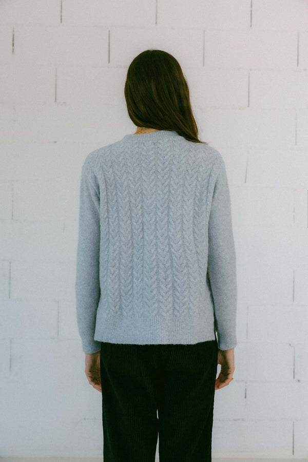 Triana By C JERSEY CAN GRIS LANA MERINO EXTRAFINA Ahorra y exporta
