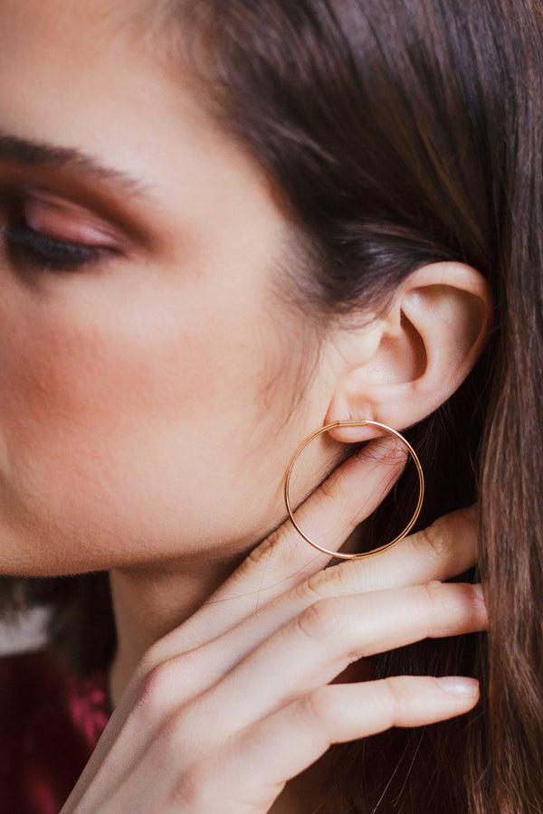 Triana By C PENDIENTES Aro Grandes ahorros