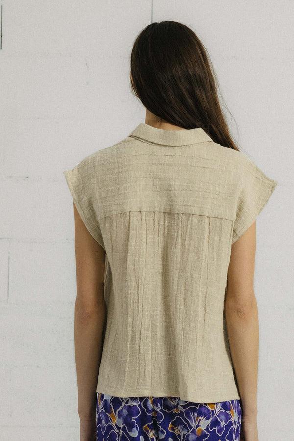 Triana By C Blusa LUCEA ARENA Ventas relámpago