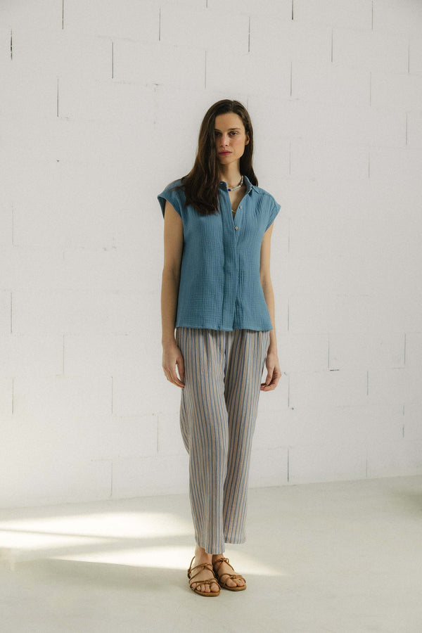 Triana By C Blusa LUCEA azul storm Rebajas online
