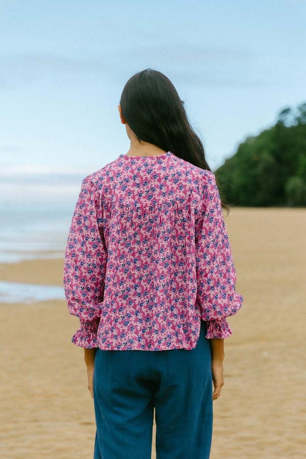 Triana By C BLUSA MAY PRINT VERBENA Ahorra y exporta