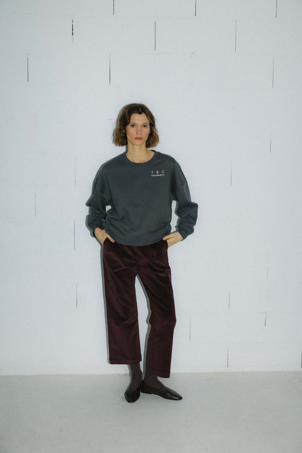 Triana By C SUDADERA BIARRITZ ANTRACITA TRIANABYC Grandes ahorros