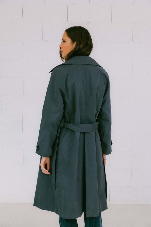 Triana By C GABARDINA COP AZUL PETRÓLEO Outlet