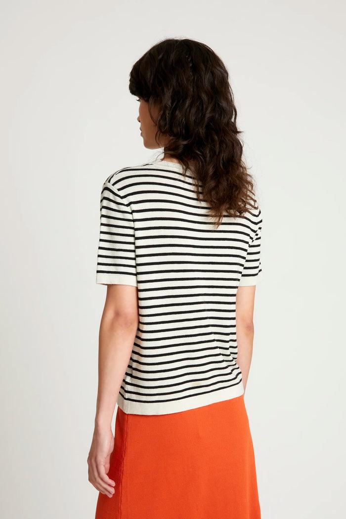 wild pony Top de punto rayas negras Oferta especial de fábrica