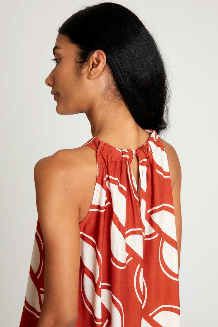 wild pony Vestido largo estampado geométrico Coco Devoluciones gratuitas