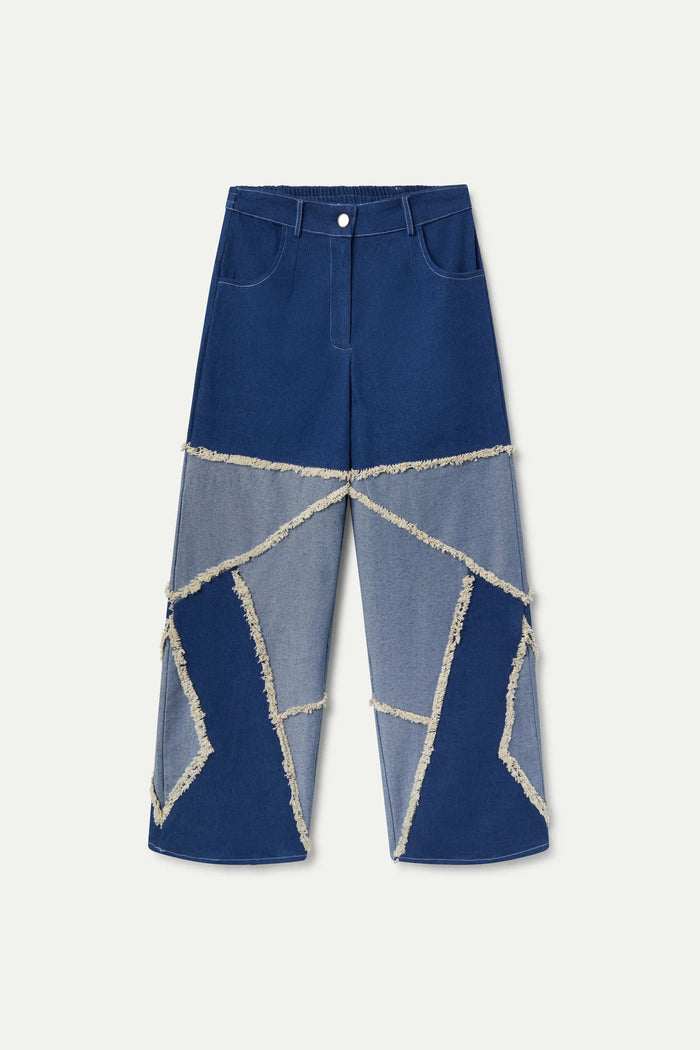 wild pony Pantalón vaquero patchwork Los más vendidos