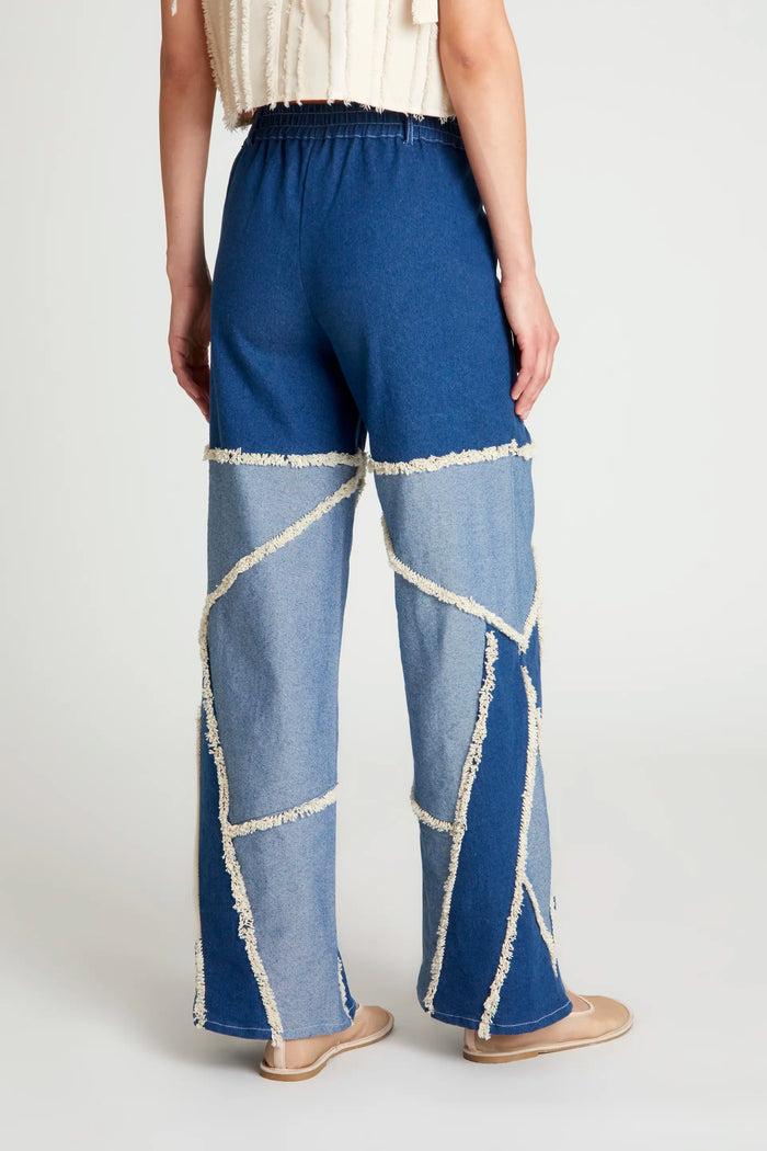 wild pony Pantalón vaquero patchwork Los más vendidos