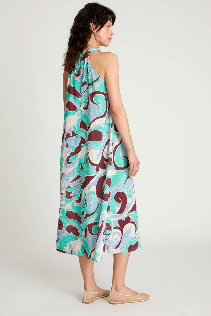 wild pony Vestido largo estampado Yarrow Mejor oferta
