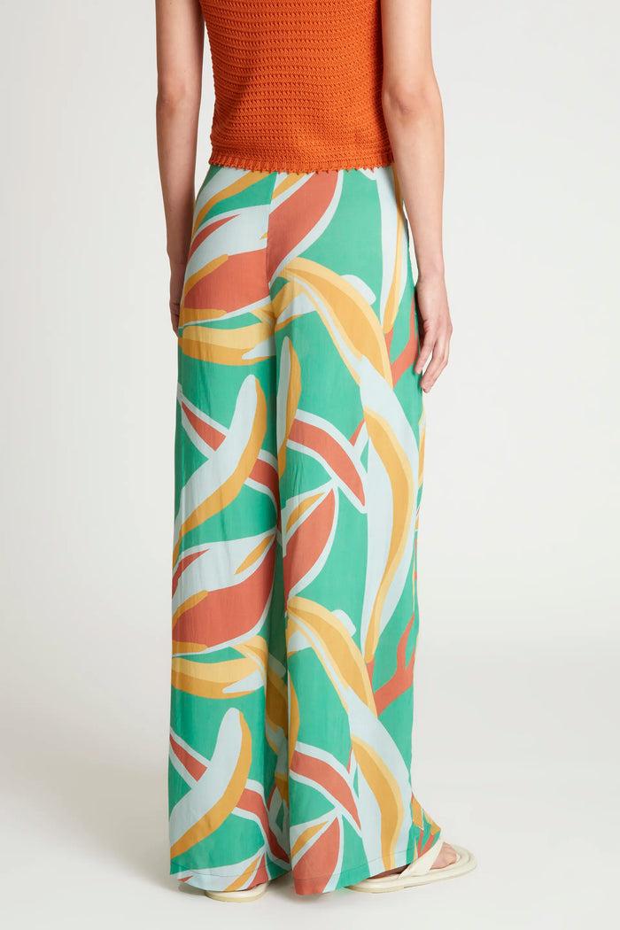 wild pony Pantalón largo amplio estampado floral Bromelia Rebajas online
