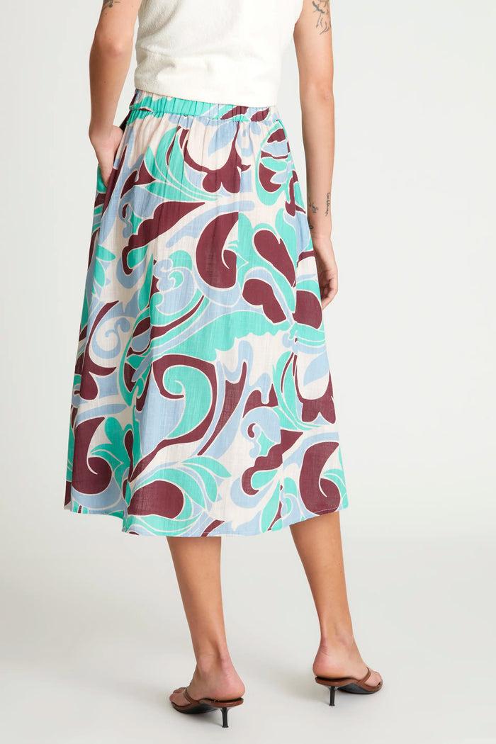 wild pony Falda midi estampado Yarrow Envío gratis