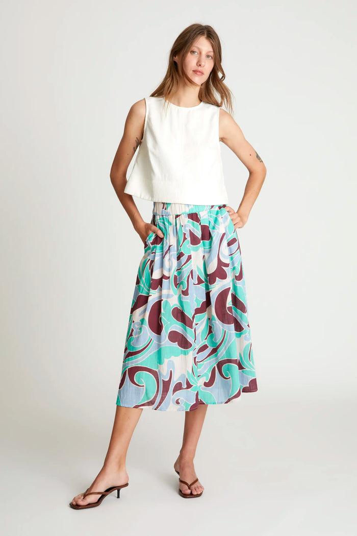 wild pony Falda midi estampado Yarrow Envío gratis