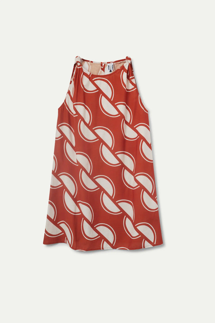 wild pony Vestido corto estampado geométrico Coco Envío gratis