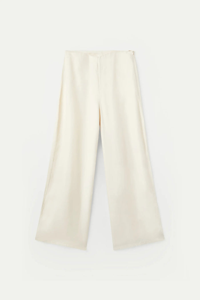 wild pony Pantalón largo ancho blanco Últimos 3 días