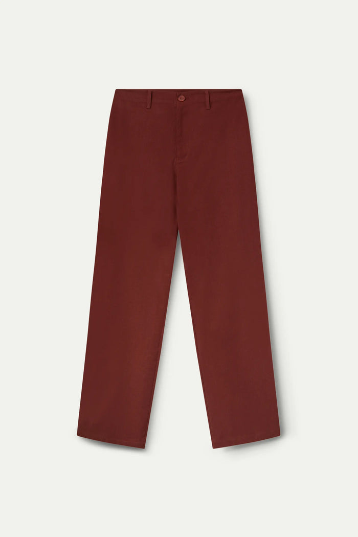wild pony Pantalón largo recto marrón COMPRAR AHORA