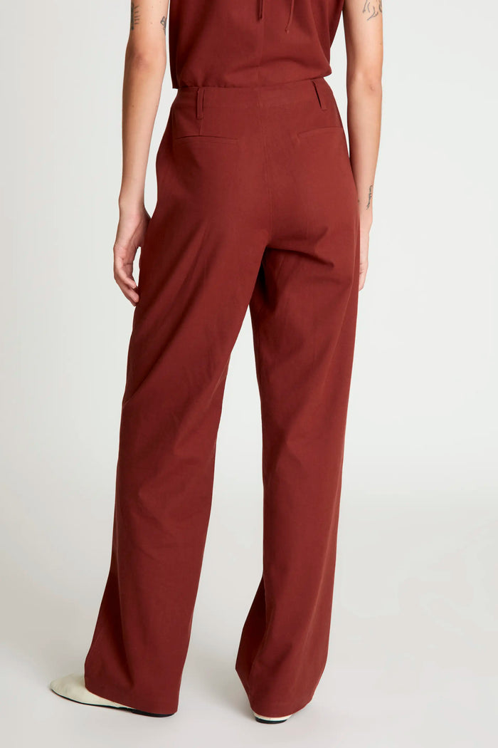 wild pony Pantalón largo recto marrón COMPRAR AHORA