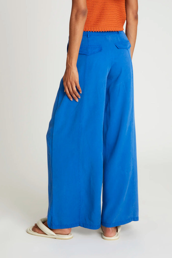 wild pony Pantalón largo amplio azul Oferta especial de fábrica
