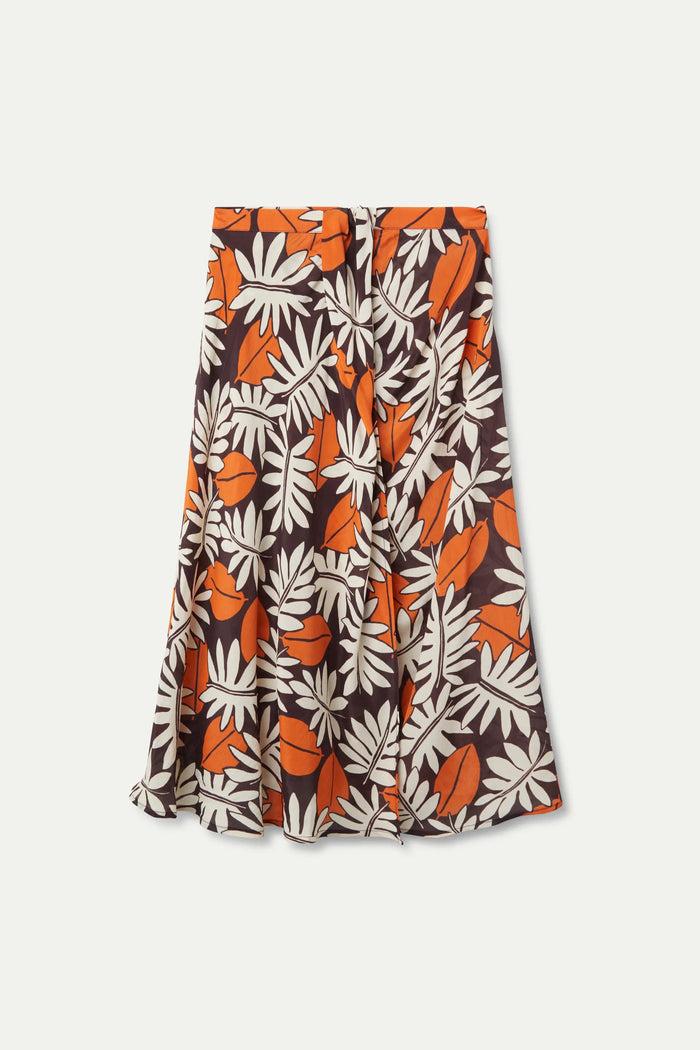 wild pony Falda midi estampado floral Vegetal En oferta
