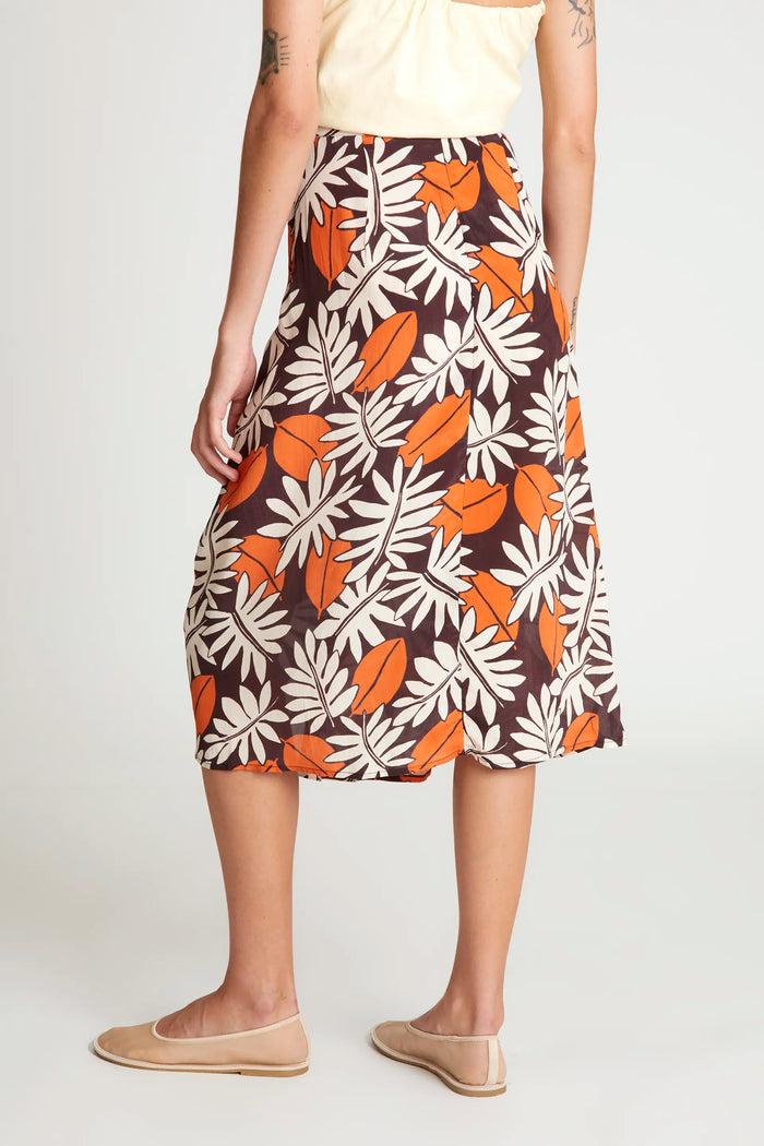 wild pony Falda midi estampado floral Vegetal En oferta