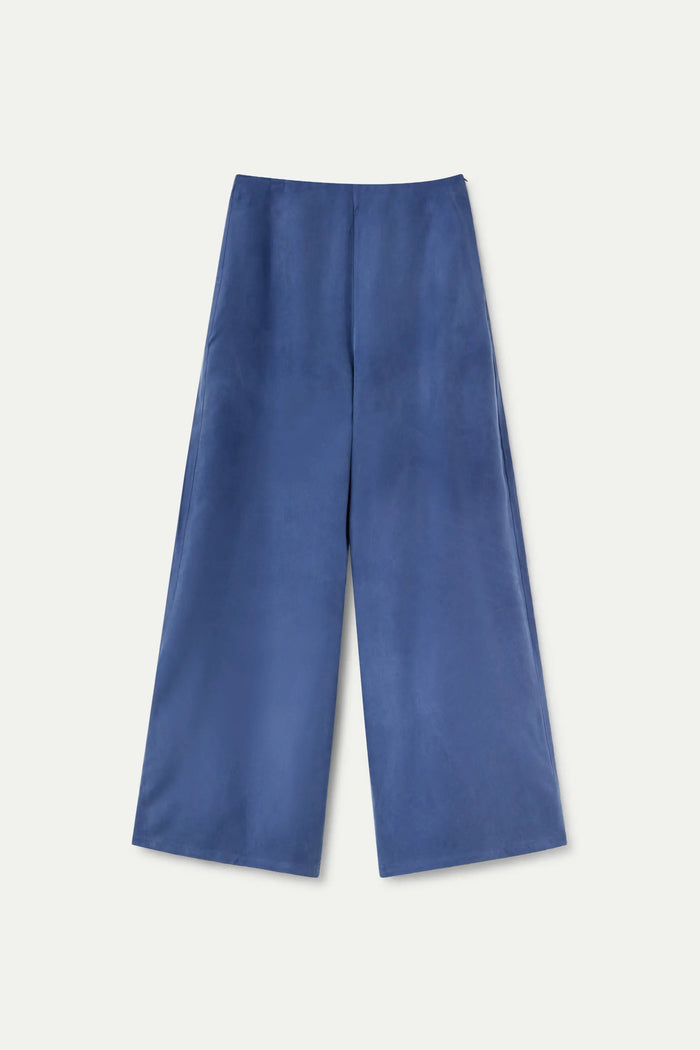 wild pony Pantalón largo ancho azul marino 2025