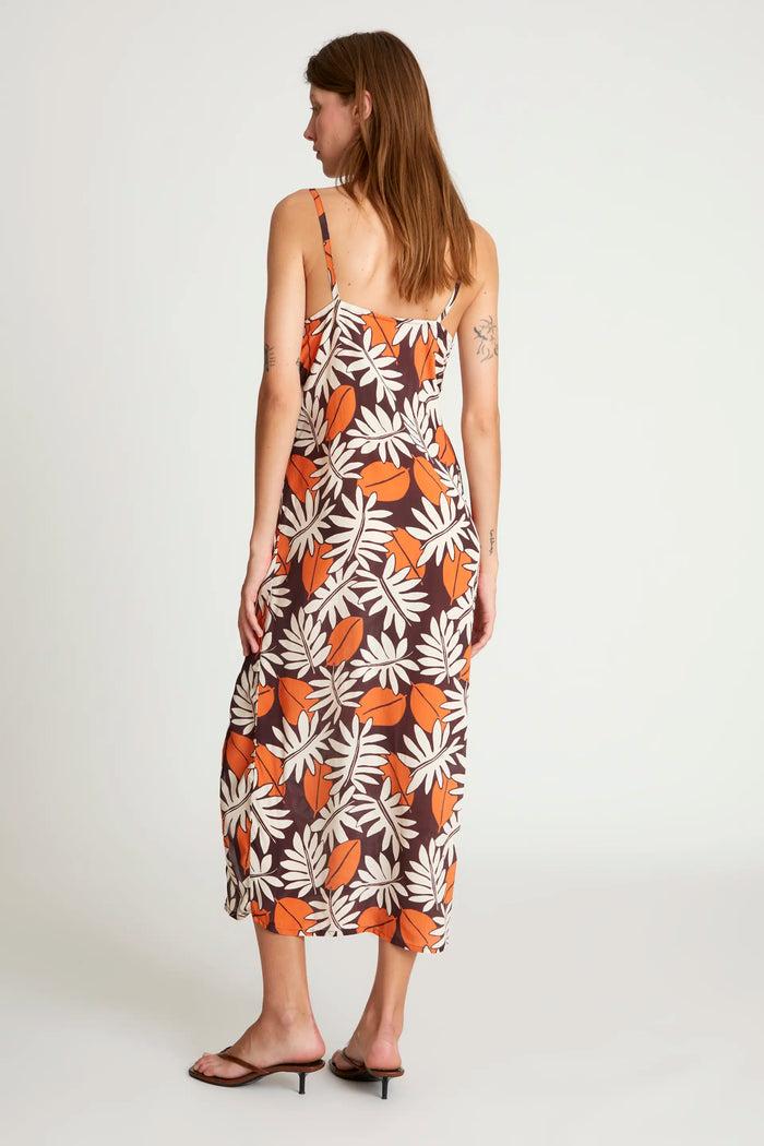wild pony Vestido midi estampado Vegetal Envío gratis
