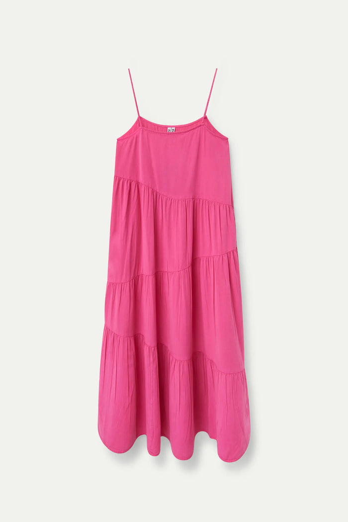 wild pony Vestido largo amplio rosa Oferta especial