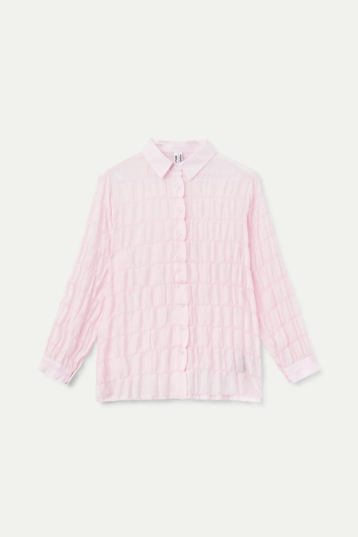 wild pony Camisa textura rosa Solo hoy