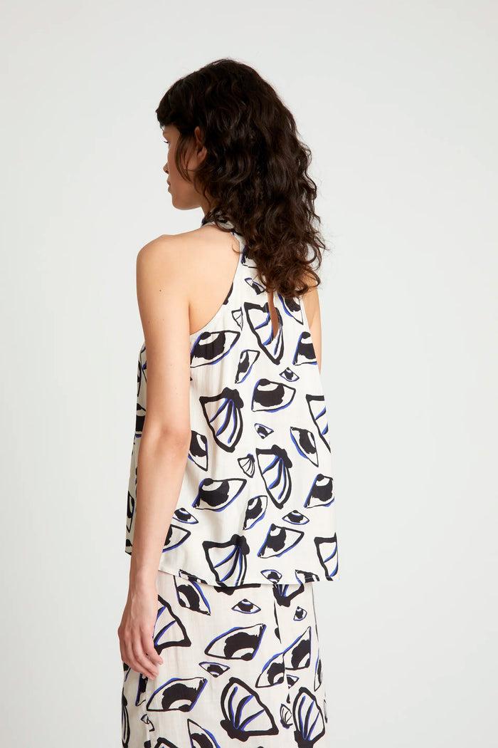 wild pony Top halter estampado Pearl Descuentos del mes