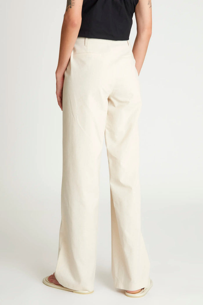 wild pony Pantalón largo recto blanco Última moda
