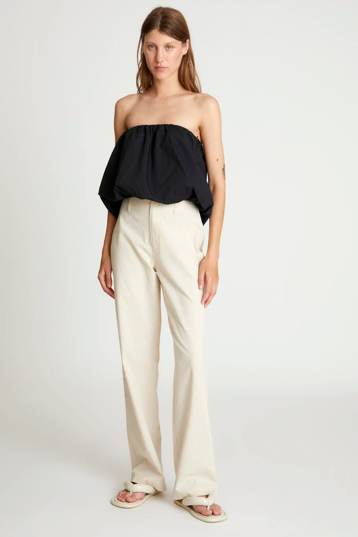 wild pony Pantalón largo recto blanco Última moda