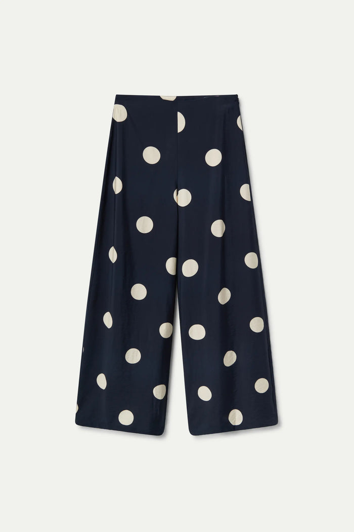 wild pony Pantalón largo lunares azul marino Devoluciones gratuitas