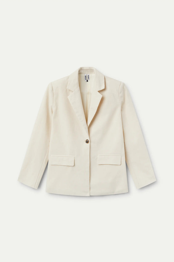 wild pony Blazer lino blanco En línea