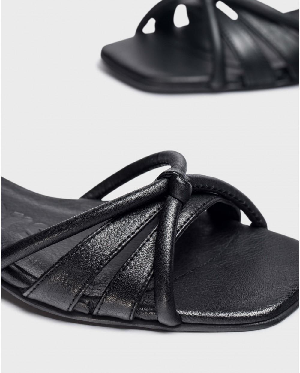 wonders Sandalias NALA Negra Ofertas especiales