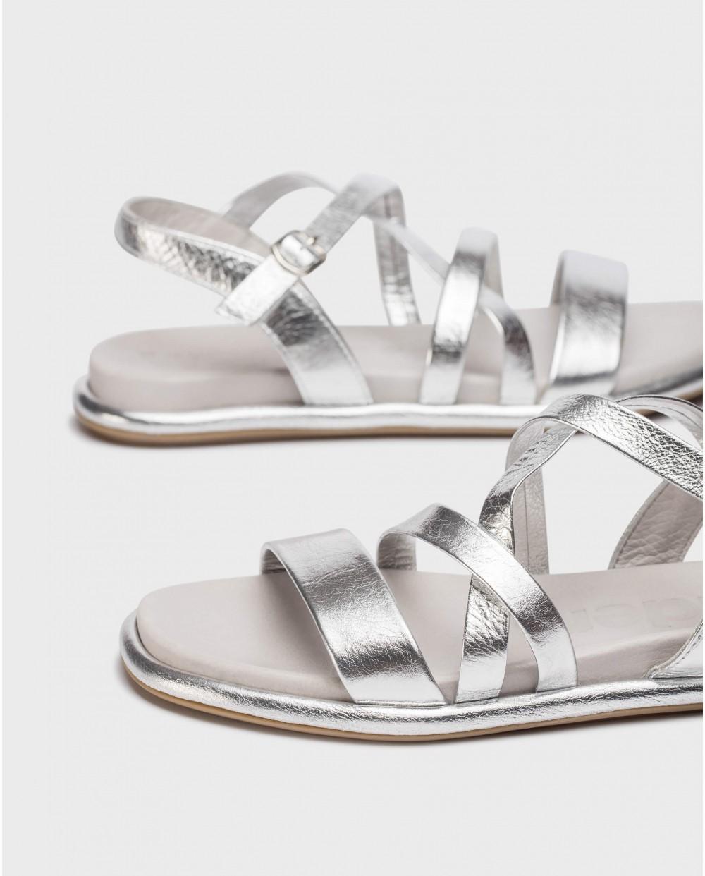 wonders Sandalias IZORA Plata Solo hoy