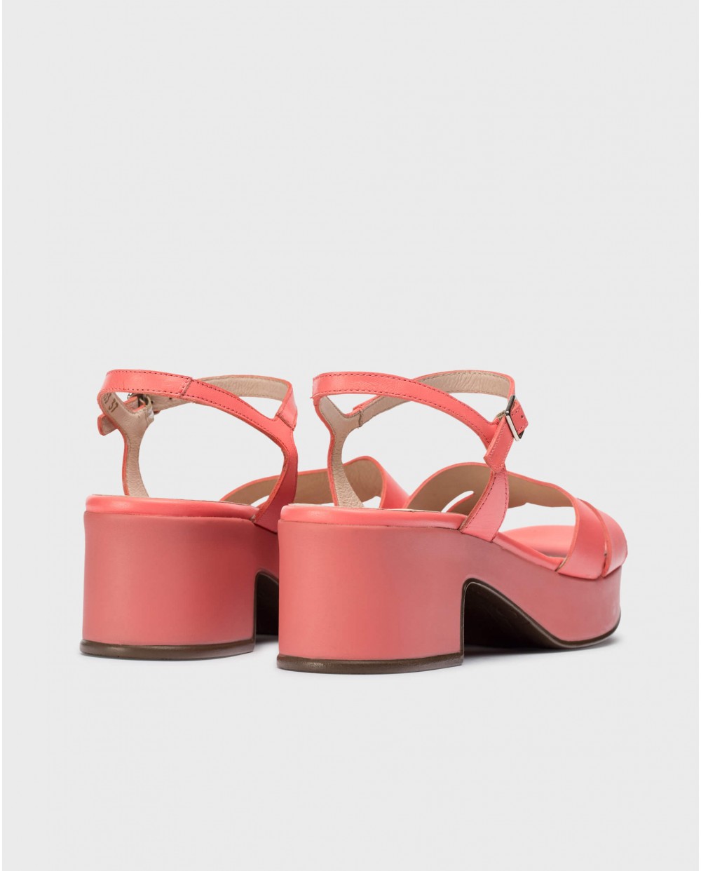 wonders Sandalias ELARA Coral Envío internacional gratuito