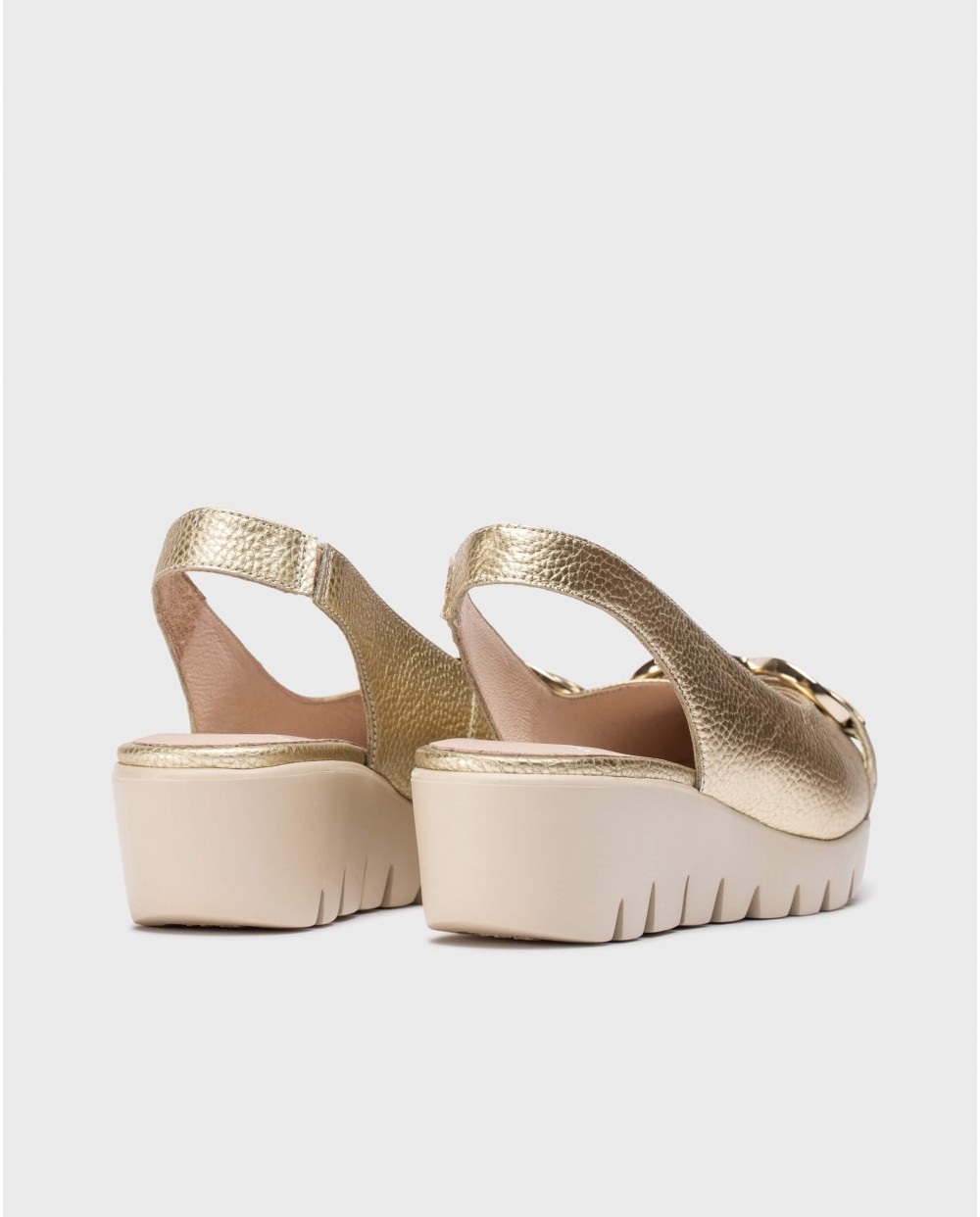 wonders Zapatos destalonados GALE Oro Ahorra y exporta