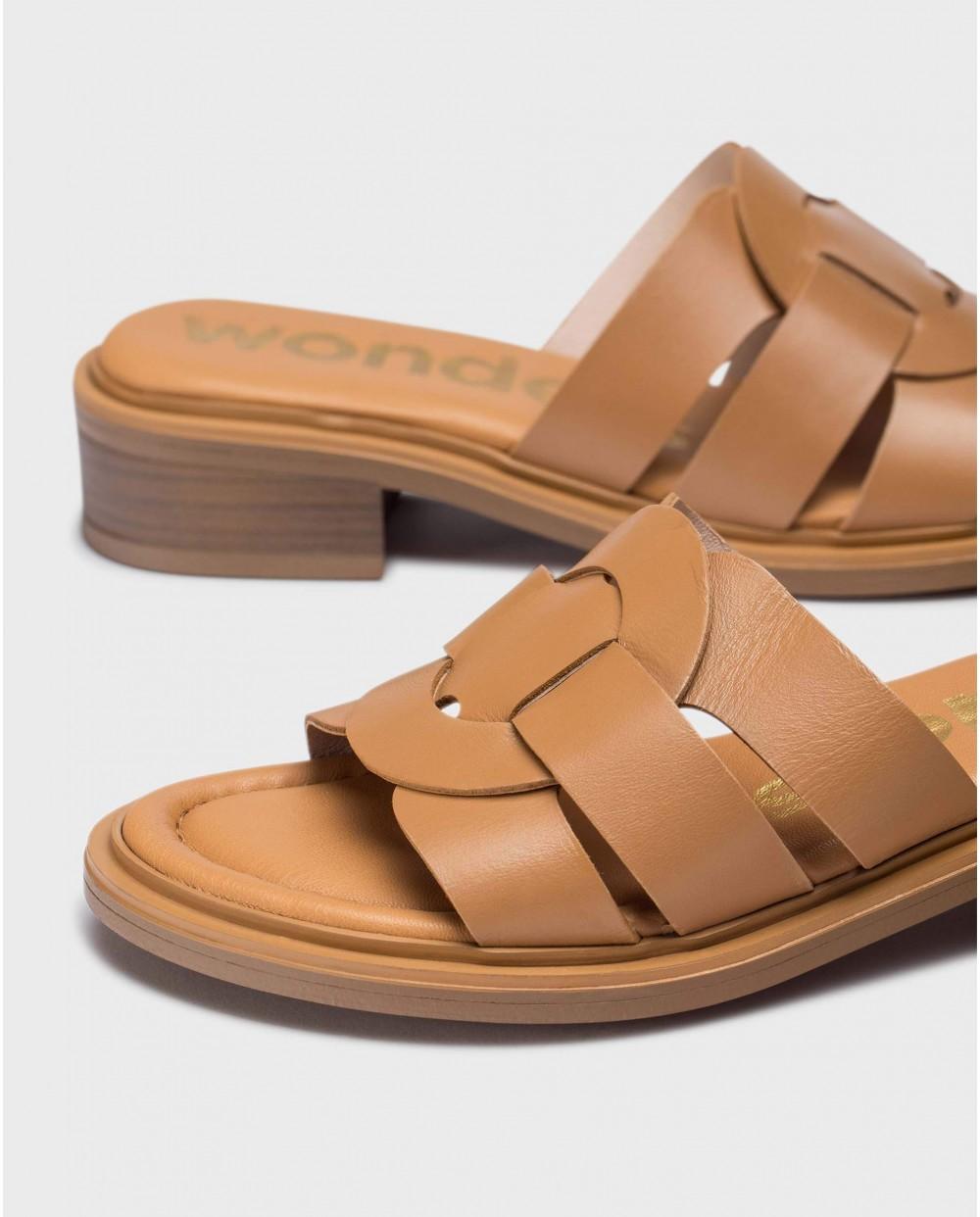 wonders Sandalias ALINA Marrones Rebajas