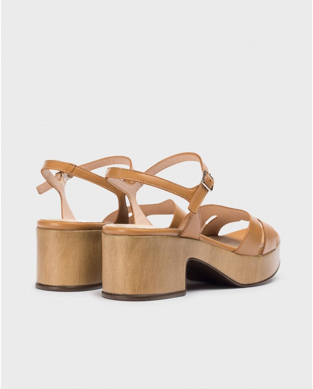 wonders Sandalias ELARA Marrones Venta caliente