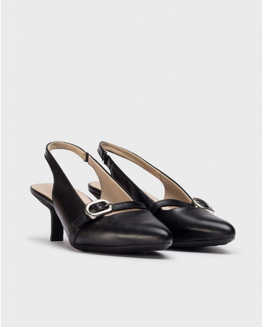 wonders Zapatos destalonados GAIA Negros Gran oferta