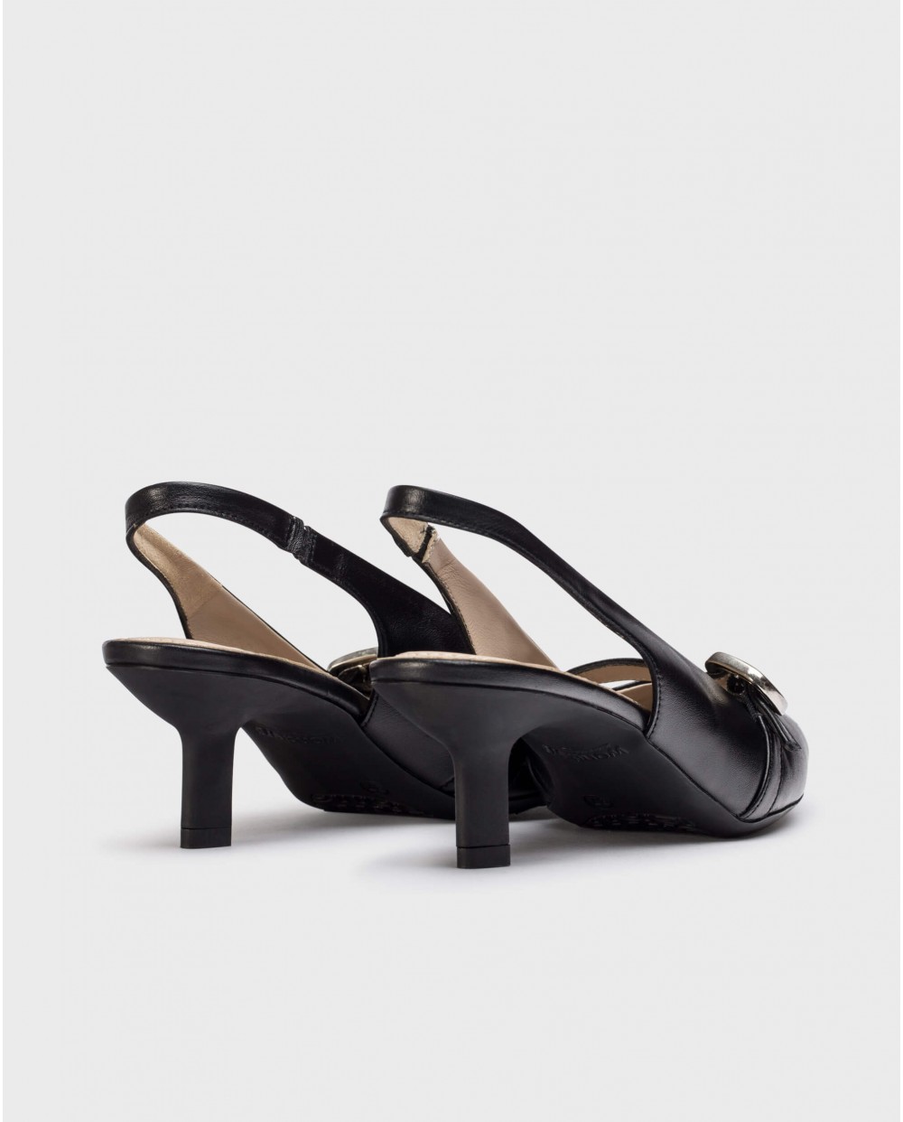 wonders Zapatos destalonados GAIA Negros Gran oferta