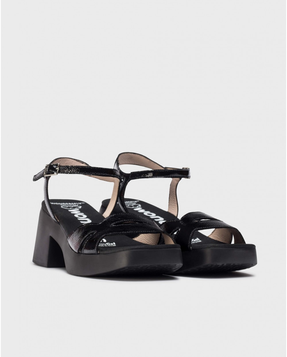 wonders Sandalias HURA Negras Rebajas de fábrica