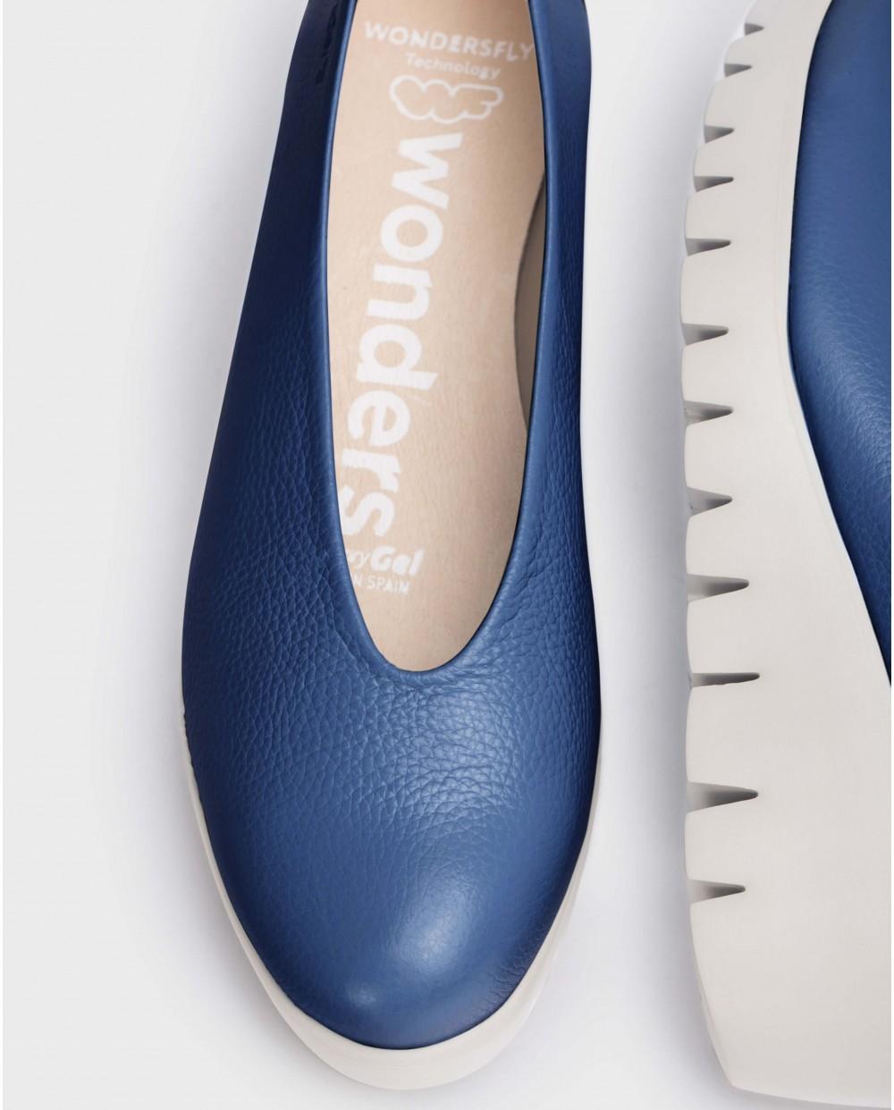 wonders Zapato FLY Azul marino Descuento