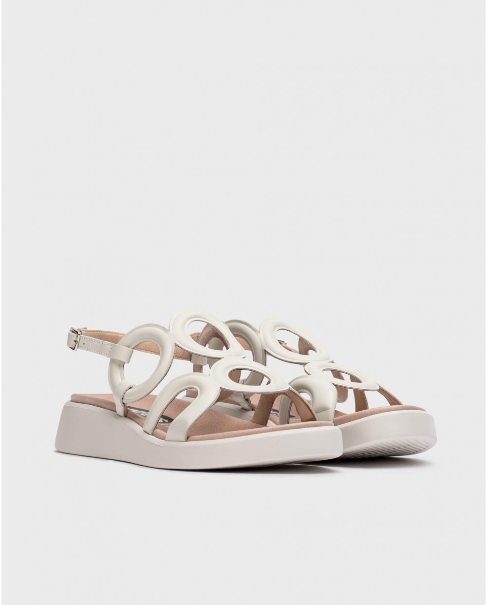 wonders Sandalias TOLEDO Blancas Envío gratis