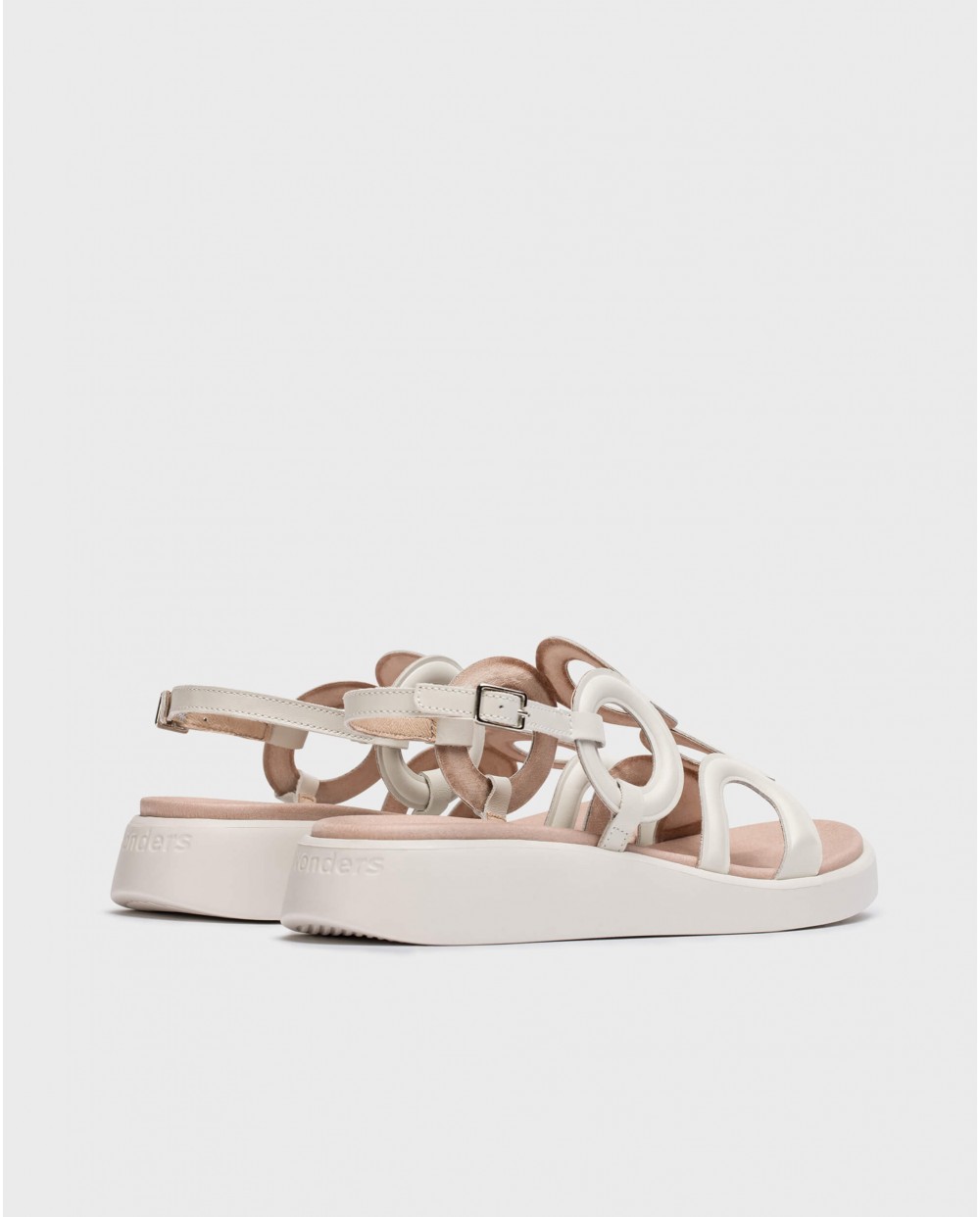 wonders Sandalias TOLEDO Blancas Envío gratis