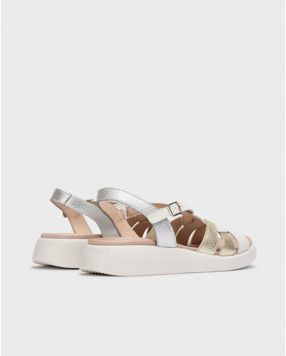 wonders Sandalias PATERNA Blancas Oferta especial