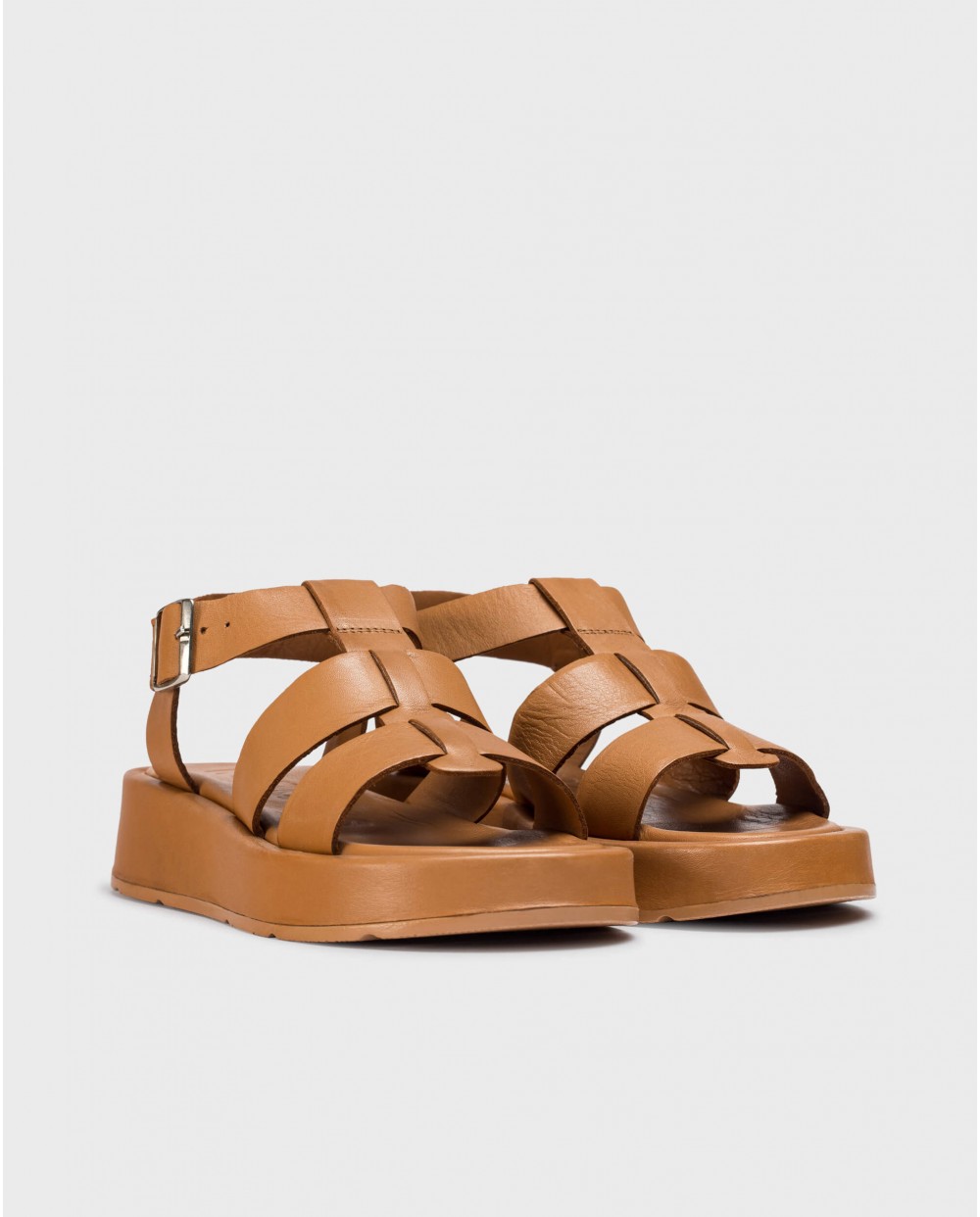 wonders Sandalias ZAHARA Marrones Tienda de fábrica