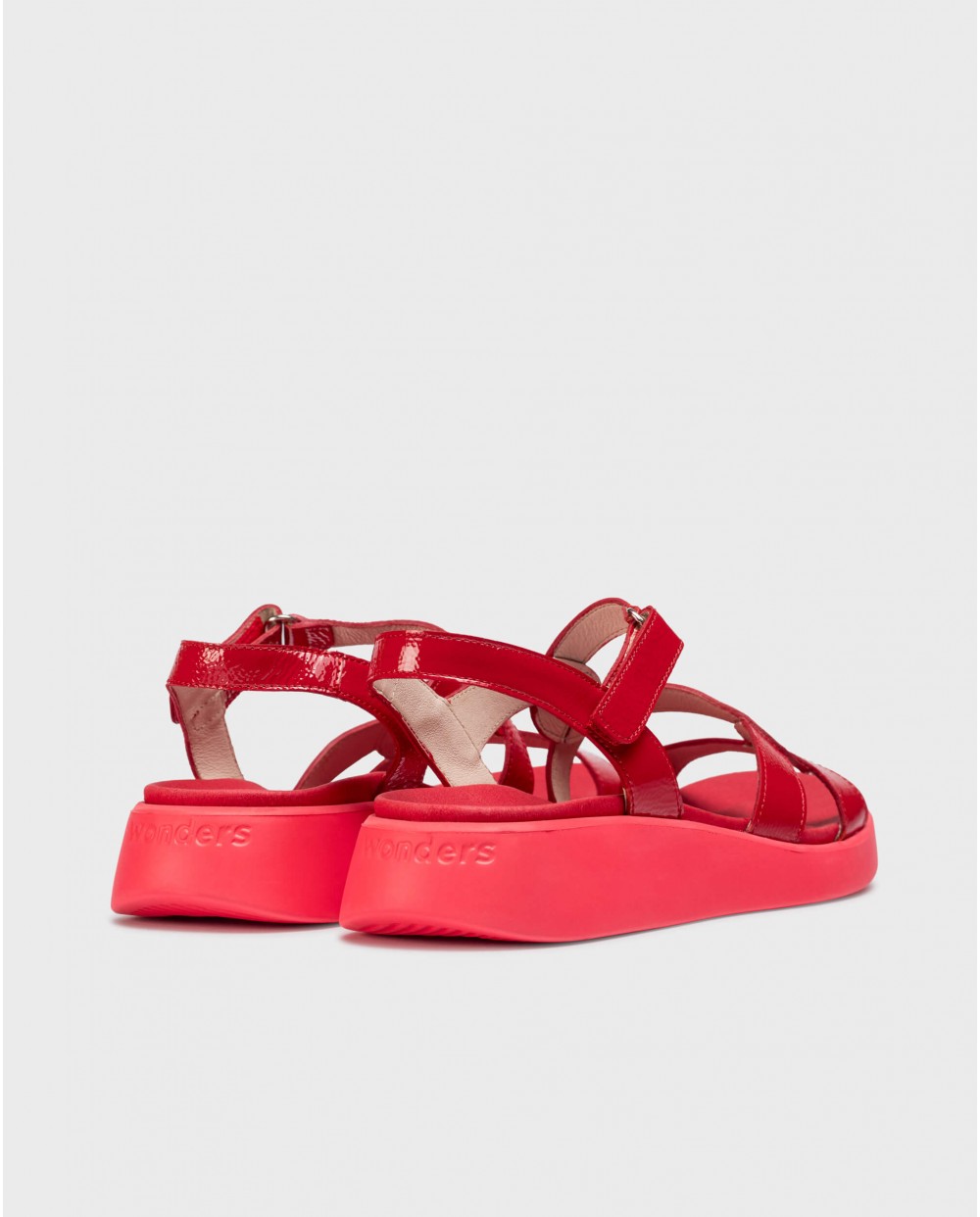 wonders Sandalias CORDELIA Rojas Precios de Black Friday