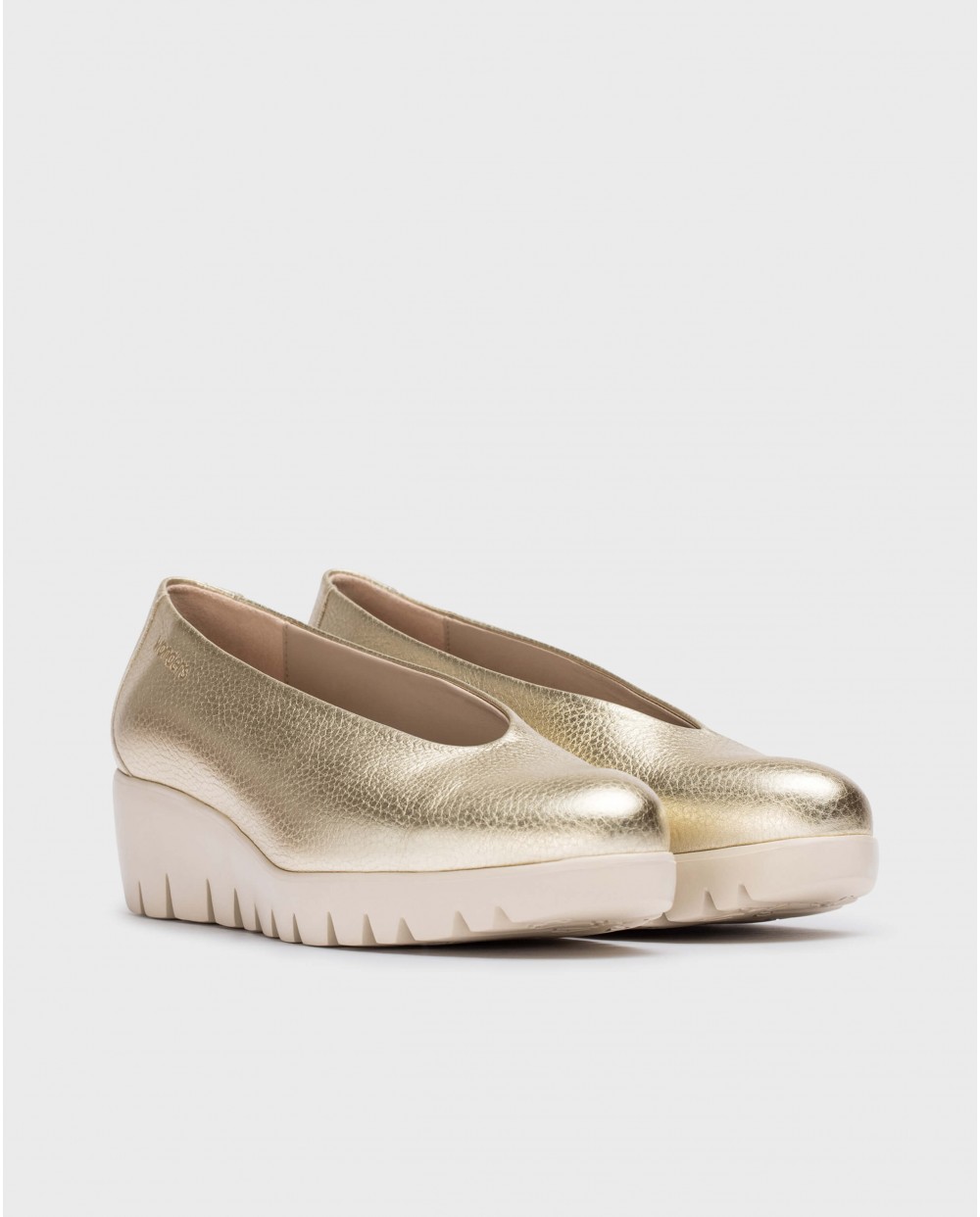wonders Zapato FLY Platino Ofertas especiales